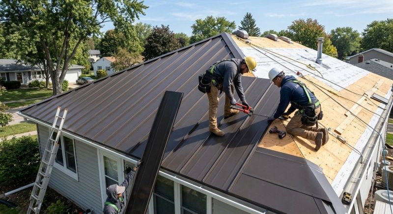 Tin Roof Installation in Montpelier, VA