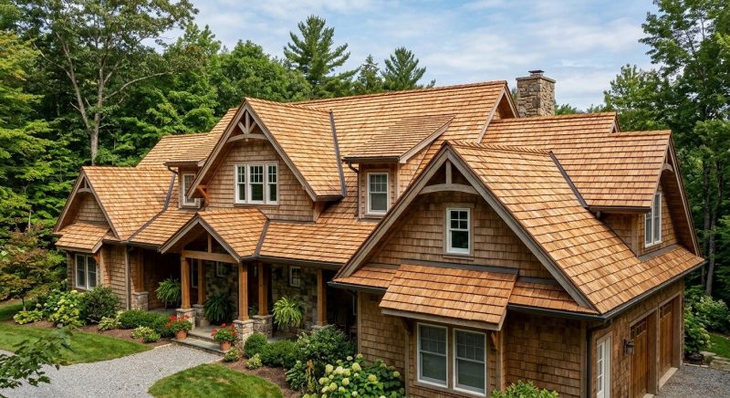 Wood Roofing Installation in Bowling Green, VA