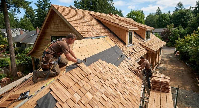 Wood Roofing Installation in Glen Allen, VA