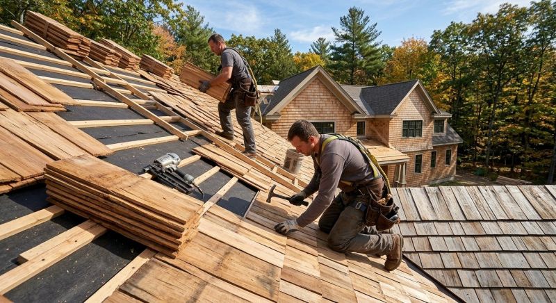 Wood Roofing Installation in Spotsylvania County, VA