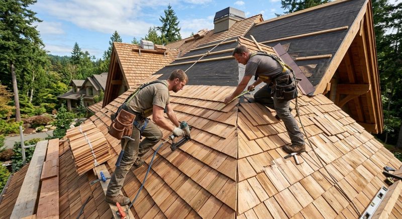Wood Roofing Installation in Spotsylvania County, VA