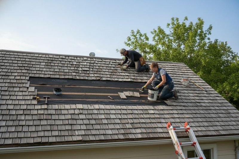 Wood Shake Roof Repair in Bumpass, VA