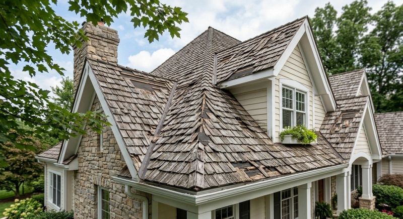 Wood Shake Roof Repair in Woodford, VA