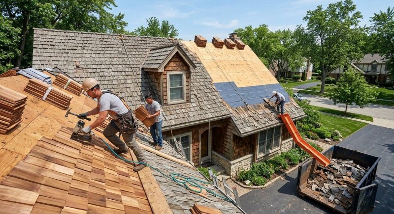 Wood Shake Roof Replacement in Caroline County, VA