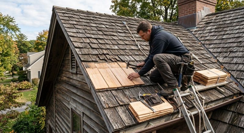 Wood Shingles Repair in Montpelier, VA